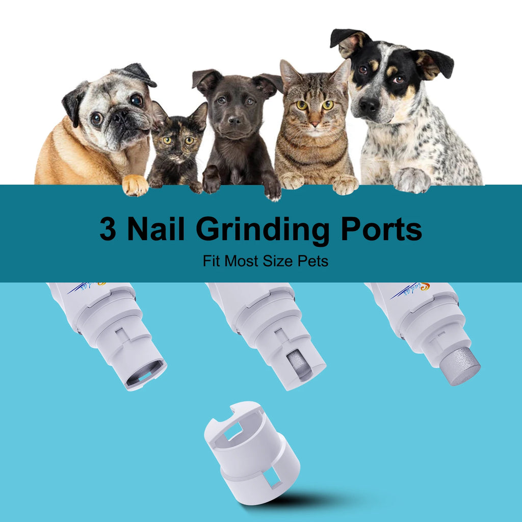 Quiet Pet Nail Grinder — Stress-Free Grooming at Home