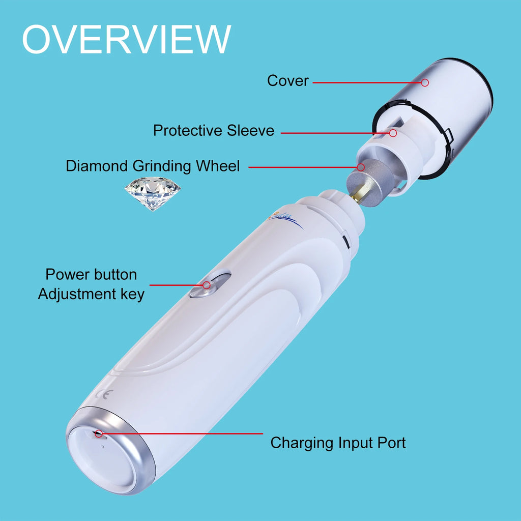 Quiet Pet Nail Grinder — Stress-Free Grooming at Home