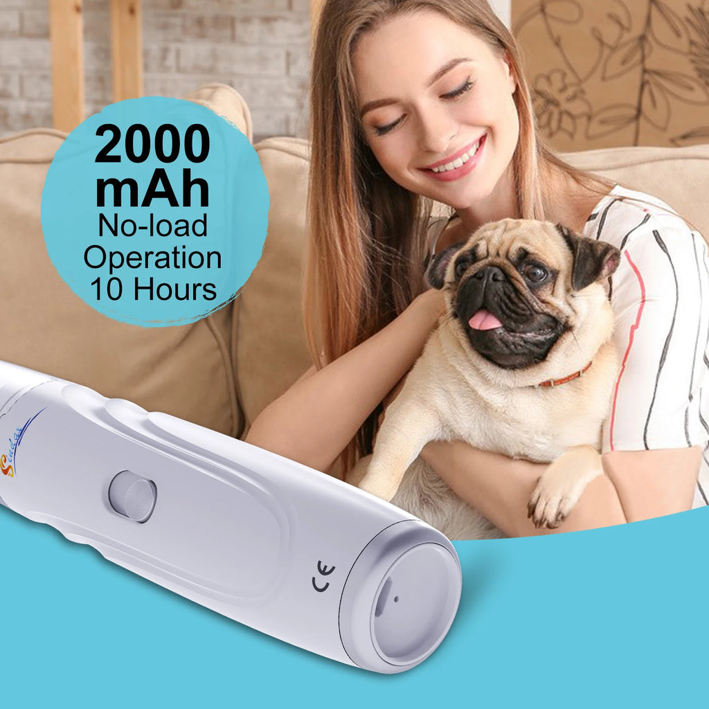 Quiet Pet Nail Grinder — Stress-Free Grooming at Home